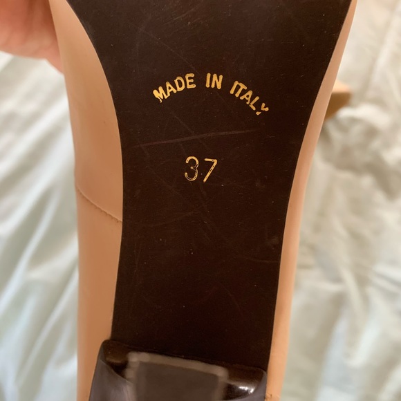 ALDO Tan Brown Leather Pointy Toe - Picture 6 of 8